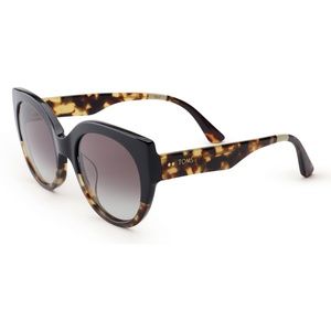 Women's Toms Luisa Polarized Shades Tortoise and Black Sunglasses Like New